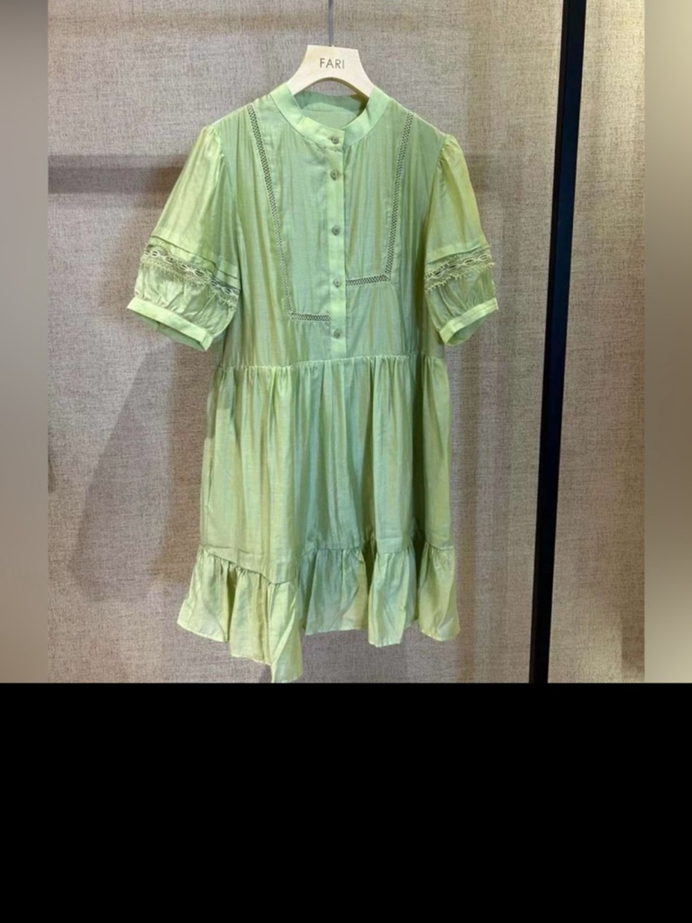 FARI apple green dress